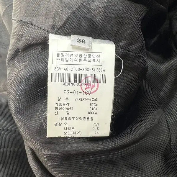 [BUNJANG] Essential Antwerp Black Coat / 에센셜 앤트워프 블랙 코트