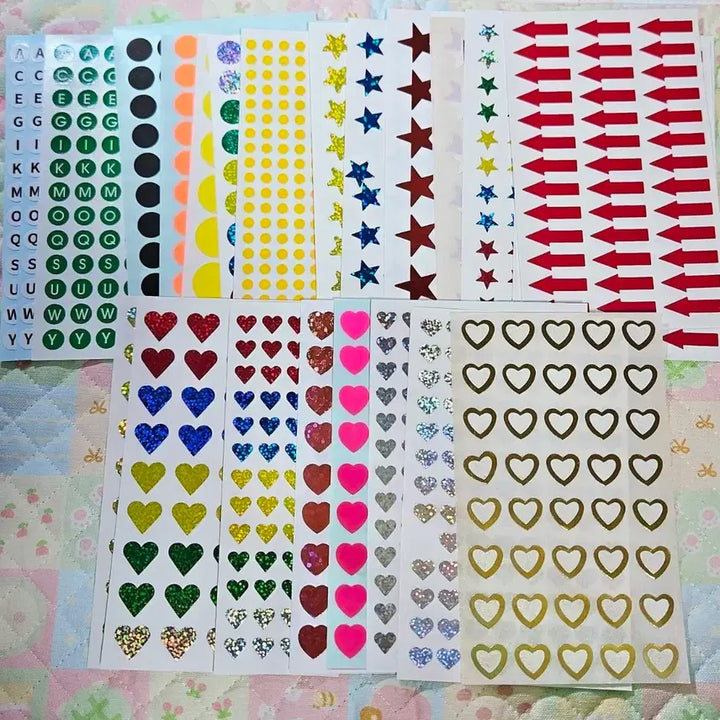 [BUNJANG] Bundle Set Decorative Stickers / 다꾸 스티커 일괄 판매