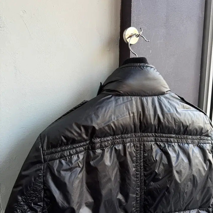 [BUNJANG] Moncler Goose Down Biker Layer Padded Jacket / 2/ 몽클레어 구스다운 바이커 레이어 패딩자켓