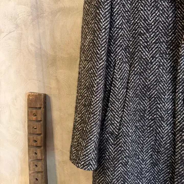 [BUNJANG] Wooyoungmi Herringbone Coat (Men's Size 95-100) / 우영미 헤링본 코트 남성95-100