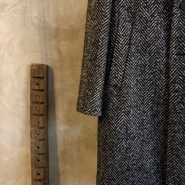 [BUNJANG] Wooyoungmi Herringbone Coat (Men's Size 95-100) / 우영미 헤링본 코트 남성95-100