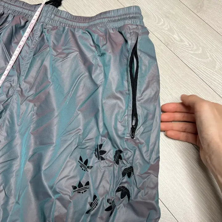 [BUNJANG] Adidas Training Nylon Mesh String Pants (Size L) / 아디다스 트레이닝 팬츠 나일론 매쉬 스트링 바지 L 30