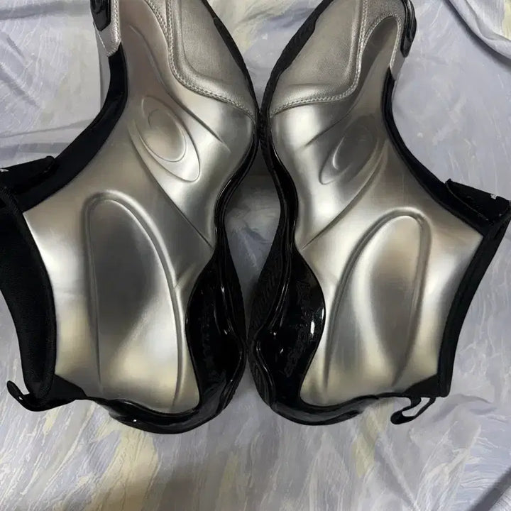 [BUNJANG] Basketball Sneakers Silver / [44] 발렌시아가 바스켓볼 스니커즈 실버