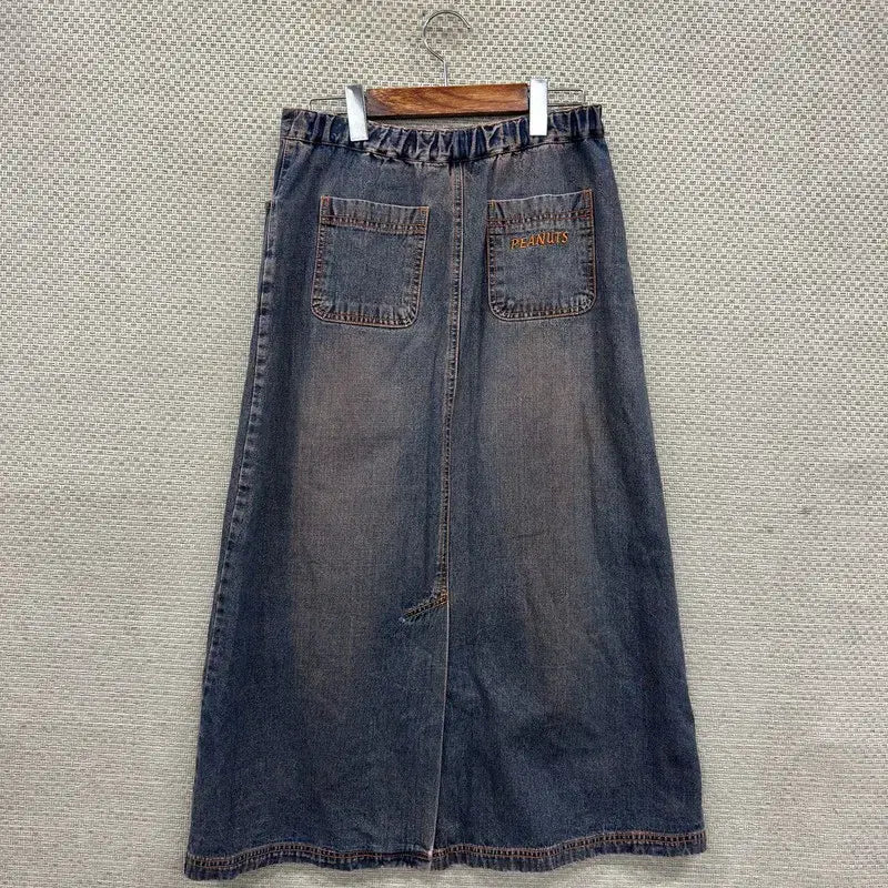 [SOLD OUT] 빈티지 스누피 청치마 데님 스커트 26인치 M12393