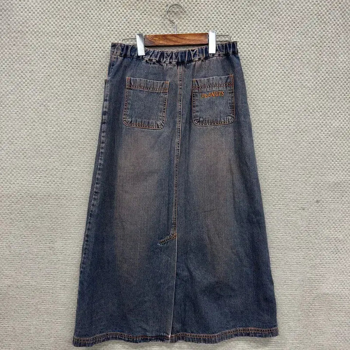 [SOLD OUT] 빈티지 스누피 청치마 데님 스커트 26인치 M12393
