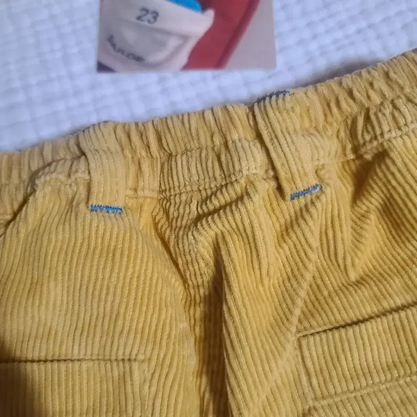 [BUNJANG] Roa & Jasu Corduroy Pants 110 / 로아앤제인 자수 골덴 바지  110