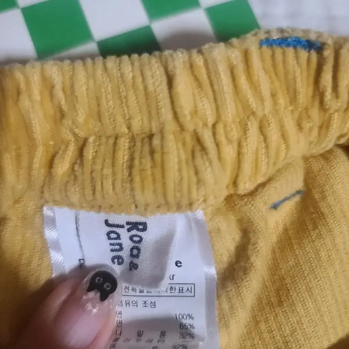 [BUNJANG] Roa & Jasu Corduroy Pants 110 / 로아앤제인 자수 골덴 바지  110