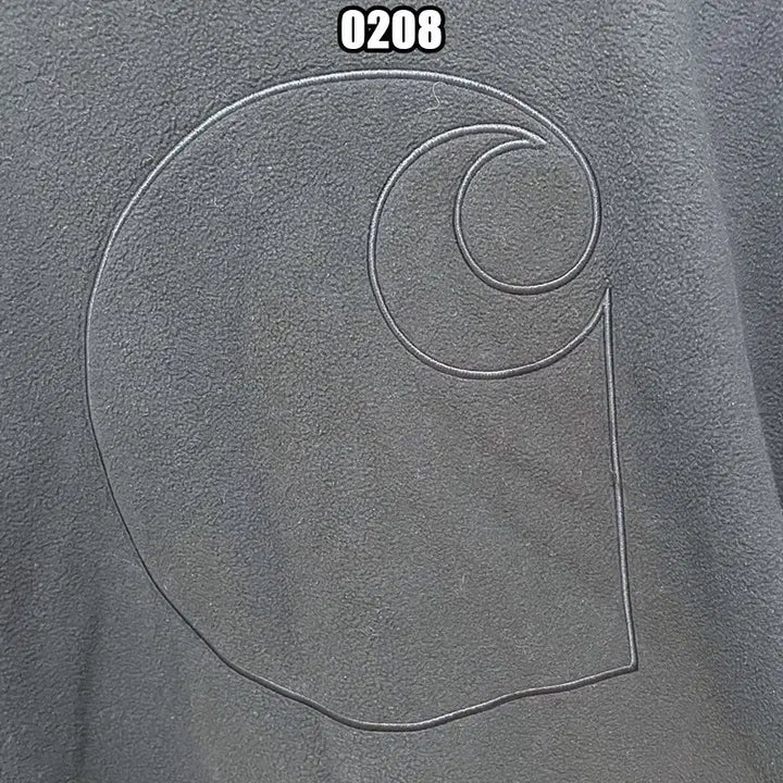 [BUNJANG] Carhartt WIP Full-Zip Fleece Jacket Black / XXL 칼하트 WIP 풀집업 후리스 자켓 블랙