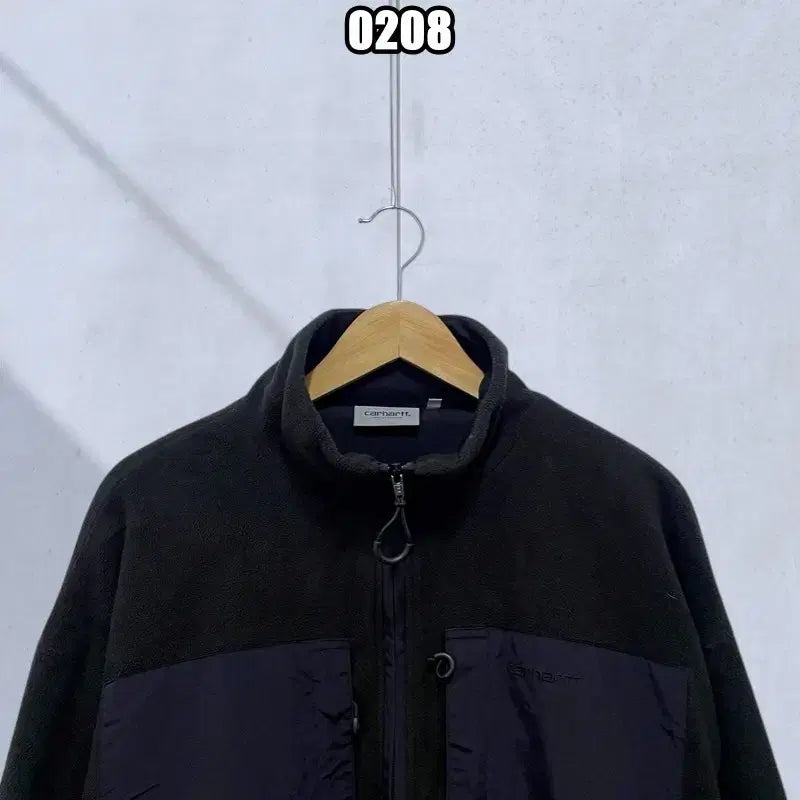 [BUNJANG] Carhartt WIP Full-Zip Fleece Jacket Black / XXL 칼하트 WIP 풀집업 후리스 자켓 블랙