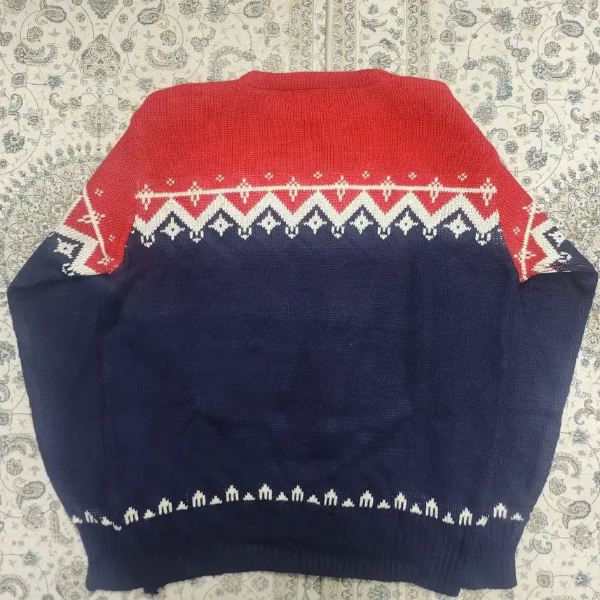 [BUNJANG] Pearl Diver Pattern Knit M / Pearl Diver 패턴 니트 M
