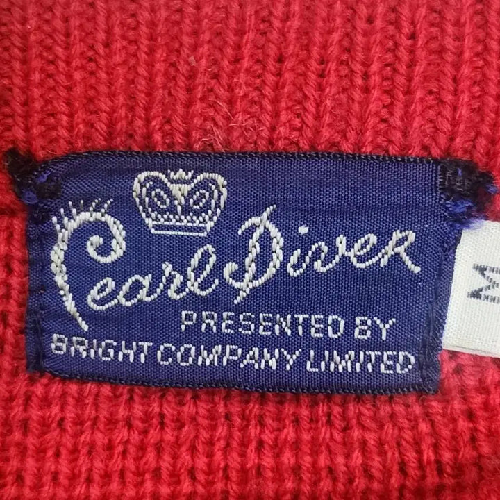 [BUNJANG] Pearl Diver Pattern Knit M / Pearl Diver 패턴 니트 M