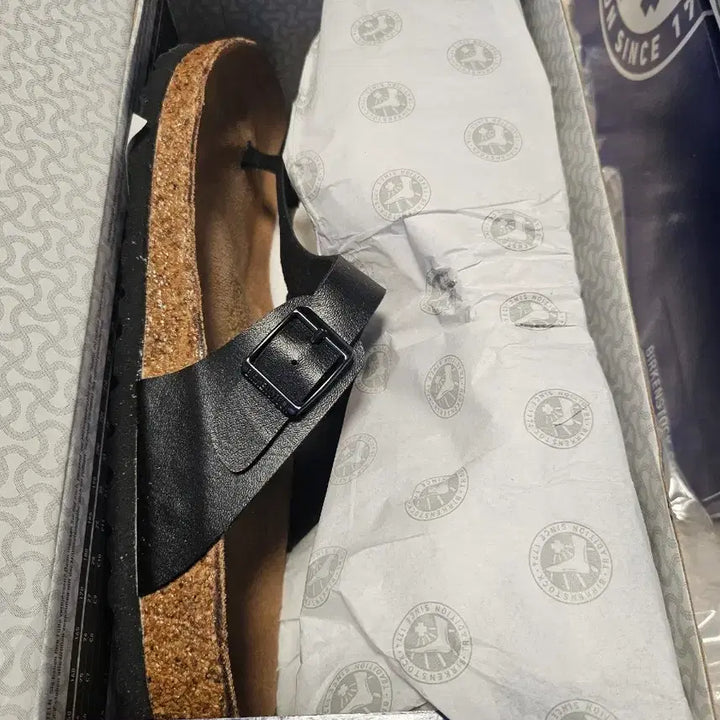 [BUNJANG] Birkenstock Gizeh Blue Sandals 280 (New) / 버켄스탁 Gizeh (기제) 블랙 280 새상품