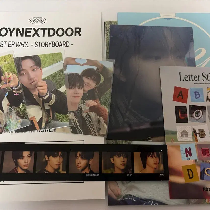 [BUNJANG] BOYNEXTDOOR WHY.. Album Full Package Set / 보이넥스트도어 WHY.. 앨범 풀세트(개봉앨범 포카포함)