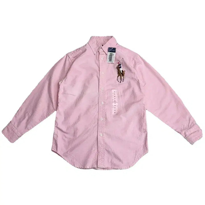 [BUNJANG] Polo Kids Oxford Shirt (Size 8) / (새상품) POLO 키즈 빅포니 옥스퍼드 셔츠 8