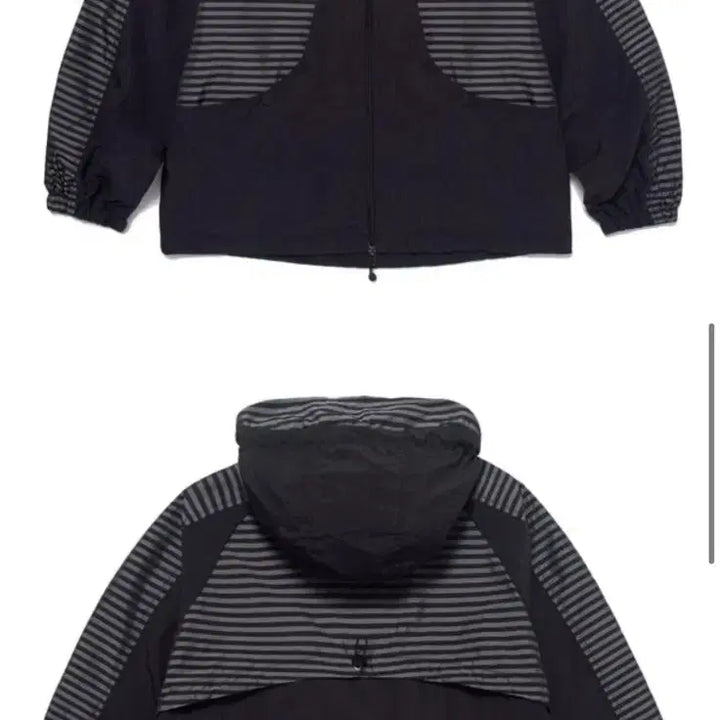 [BUNJANG] HUG YOUR SKIN Stripe Windbreaker / 허그유어스킨 Stripe wind-breaker