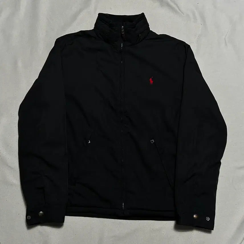 [BUNJANG] Polo Ralph Lauren Poly-Shell Perry Jacket / L 폴로랄프로렌 내장후드 블랙 폴리쉘 페리 자켓