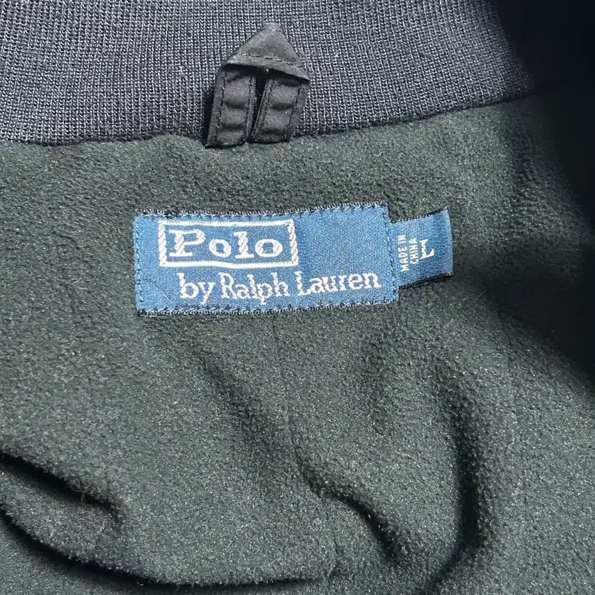 [BUNJANG] Polo Ralph Lauren Poly-Shell Perry Jacket / L 폴로랄프로렌 내장후드 블랙 폴리쉘 페리 자켓