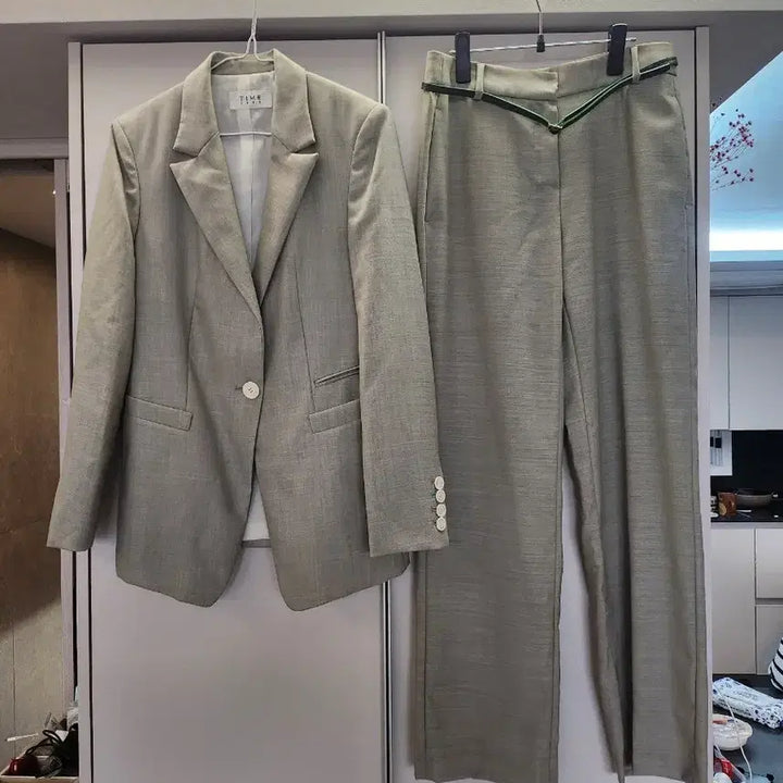 [BUNJANG] Time Suit Set / 한섬의류 타임 정장셋업 자켓.바지세트