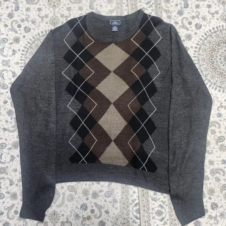 [BUNJANG] Dockers Argyle Pattern Knit L / Dockers 다커스 아가일 패턴 니트 L