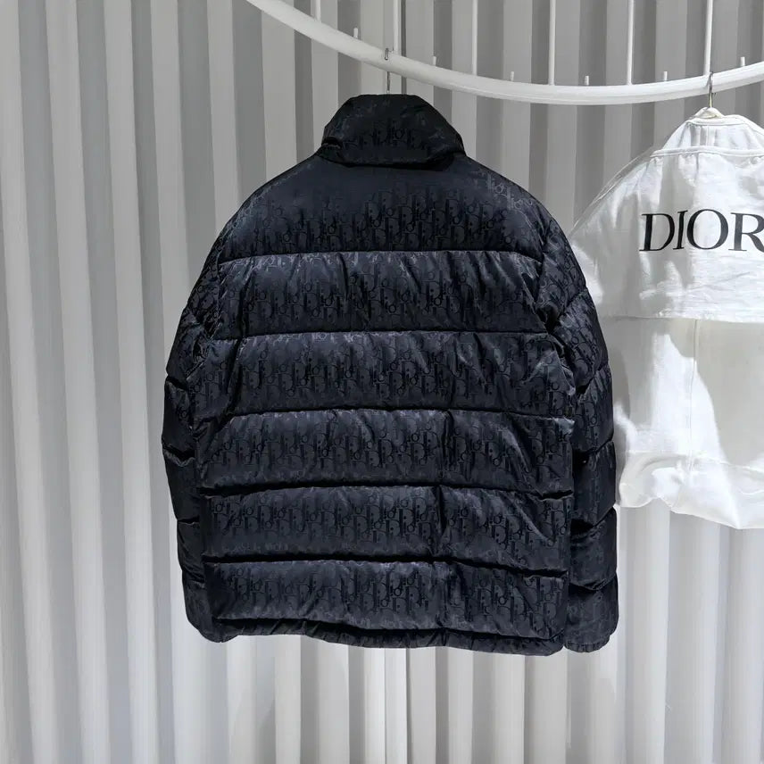 [BUNJANG] Dior Oblique Black Padded Jacket / (A+/48) / 디올 오블리크 블랙 패딩
