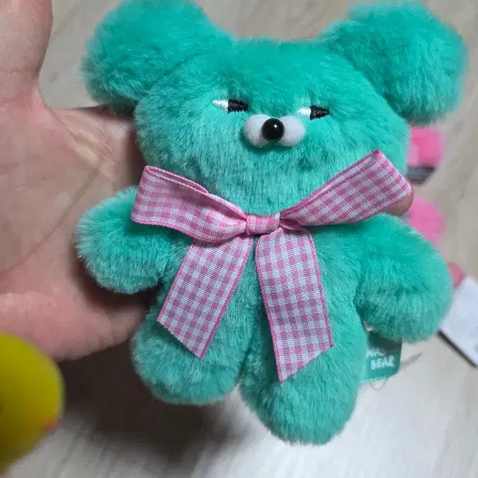 [BUNJANG] Wasabi Bear 13cm Keyring / 와사비베어 인형 키링 13cm  새상품 27개
