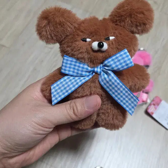 [BUNJANG] Wasabi Bear 13cm Keyring / 와사비베어 인형 키링 13cm  새상품 27개