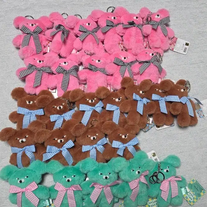 [BUNJANG] Wasabi Bear 13cm Keyring / 와사비베어 인형 키링 13cm  새상품 27개