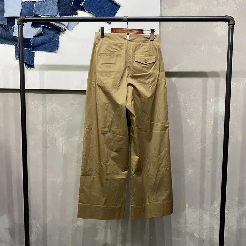 [BUNJANG] Arket Women's Casual Two-Tuck Cotton Pants / (26인치) 아르켓 여성 캐주얼 투턱 코튼팬츠 면바지