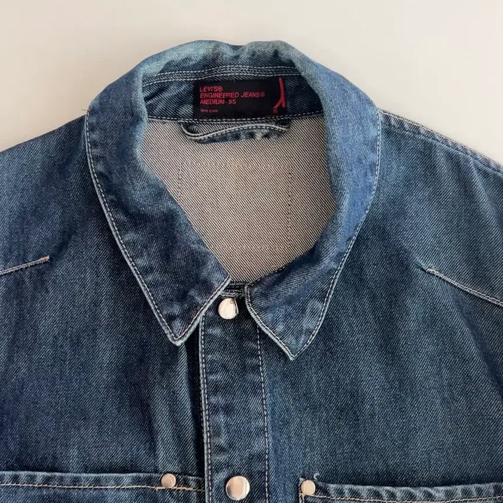 [BUNJANG] Levi's Engineered Jeans Denim Jacket M / 리바이스 엔지니어드진 데님 자켓 M