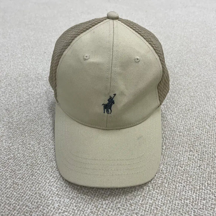 [BUNJANG] Polo Mesh Ball Cap Hat / 56-59 폴로 메쉬 볼캡 모자 0129M2