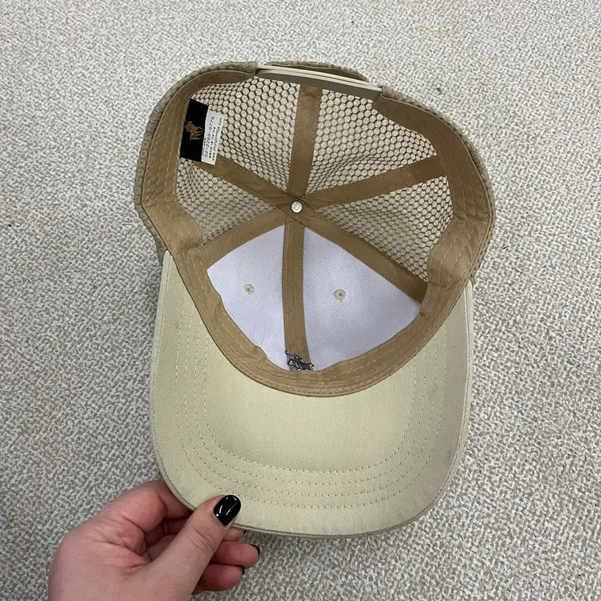 [BUNJANG] Polo Mesh Ball Cap Hat / 56-59 폴로 메쉬 볼캡 모자 0129M2