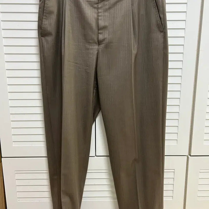 [BUNJANG] Wacko Maria Zegna Type 2 Trousers / 와코마리아 울 트라우져 타입2 제냐 브라운
