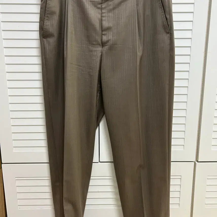 [BUNJANG] Wackomaria Wool Trousers Type 2 - Brown / 와코마리아 울 트라우져 타입2 제냐 브라운