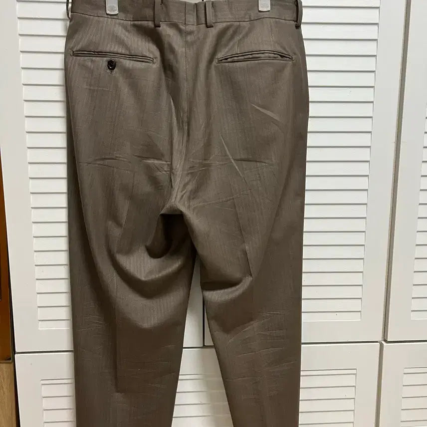 [BUNJANG] Wackomaria Wool Trousers Type 2 - Brown / 와코마리아 울 트라우져 타입2 제냐 브라운