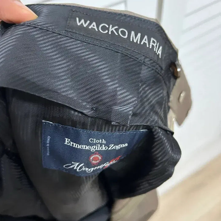 [BUNJANG] Wacko Maria Zegna Type 2 Trousers / 와코마리아 울 트라우져 타입2 제냐 브라운