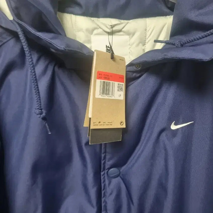 [BUNJANG] Nike Soloswoosh Puffer / (L) 나이키 솔로스우시 푸퍼 미드나이트 뉴진스 패딩