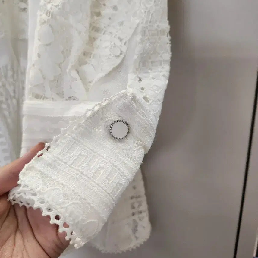 [BUNJANG] Time Lace Shirt / 한섬의류 타임 레이스셔츠