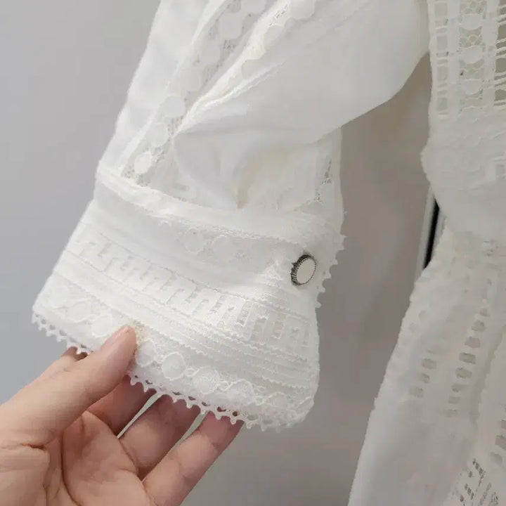 [BUNJANG] Time Lace Shirt / 한섬의류 타임 레이스셔츠