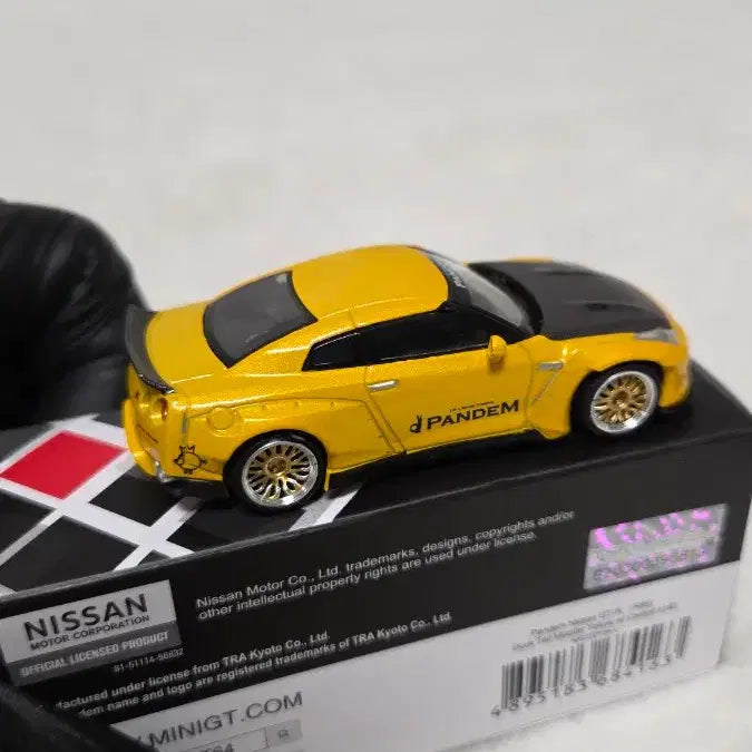 [BUNJANG] MINI GT Nissan GTR Yellow / MINI GT 판뎀 닛산 GTR 옐로우