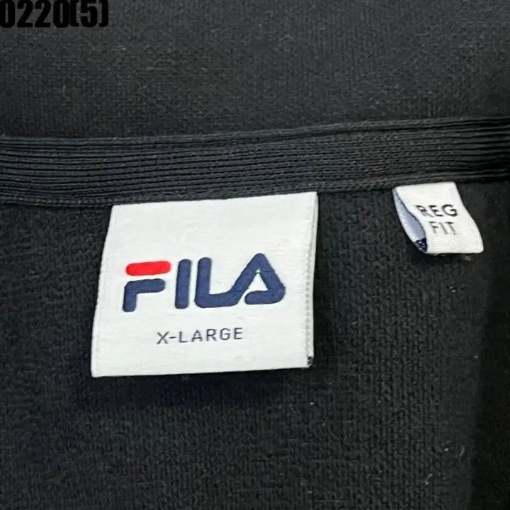 [BUNJANG] FILA 0220 Zip-up Jacket / FILA 필라 블랙 집업 자켓xl 0220