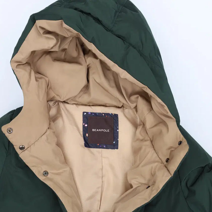 [BUNJANG] Beanpole Women's Goose Down Hooded Padded Jacket / [90] 빈폴 여성 구스다운 후드패딩점퍼 0102H1