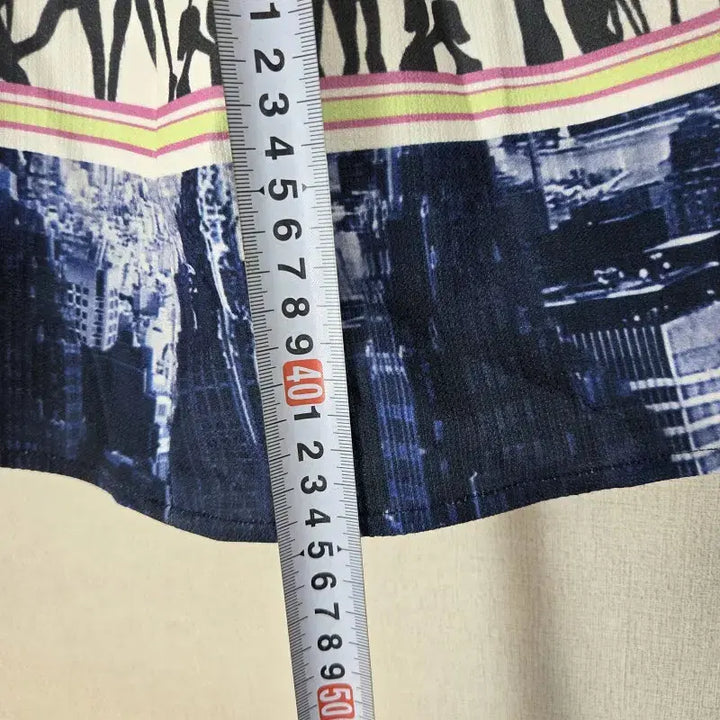 [BUNJANG] TASSETASSE 여67-91 Printing Skirt L9872 / TASSETASSE 여67-91 프린팅 스커트 L9872