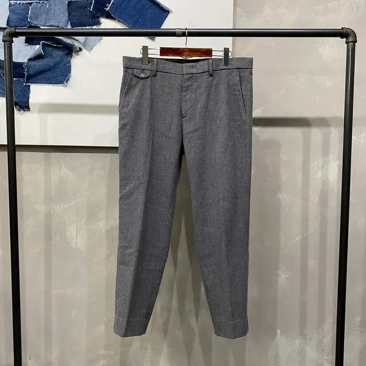 [BUNJANG] Casual Classic Slacks Pants / (34인치) 크레뮤 캐주얼 클래식 슬랙스 정장바지 팬츠