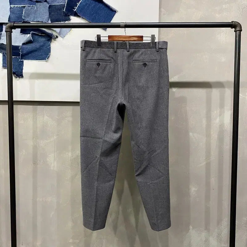 [BUNJANG] Casual Classic Slacks Pants / (34인치) 크레뮤 캐주얼 클래식 슬랙스 정장바지 팬츠