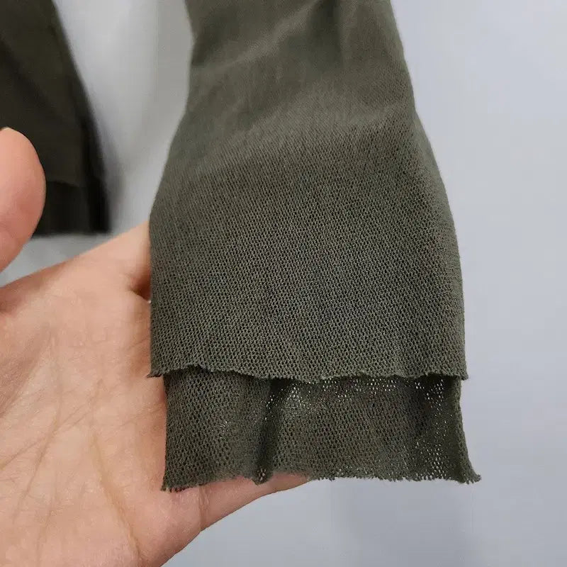 [BUNJANG] Y2K Layered Mesh Top / BENETTON 베네통 Y2K 레이어드 쭉티 메쉬 탑