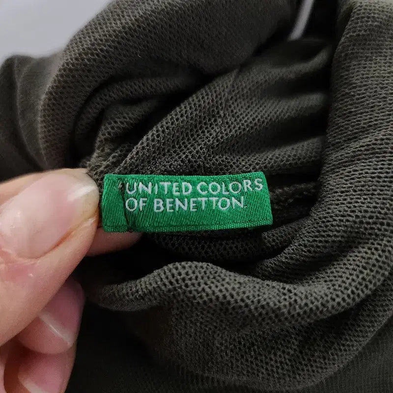 [BUNJANG] Y2K Layered Mesh Top / BENETTON 베네통 Y2K 레이어드 쭉티 메쉬 탑