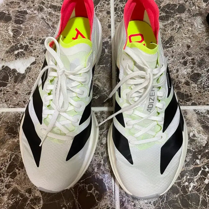 [BUNJANG] Adidas Adizero Adios Pro 4 Cloud White Core Black / (W) 아디다스 아디제로 아디오스 프로 4 클라우드 화이트 코어 블랙