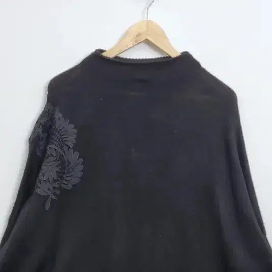 [BUNJANG] R.P.S Oversized Long Knit / R.P.S 블랙 루즈핏 가오리 니트 [F] 가오리핏 롱니트/ 루즈핏