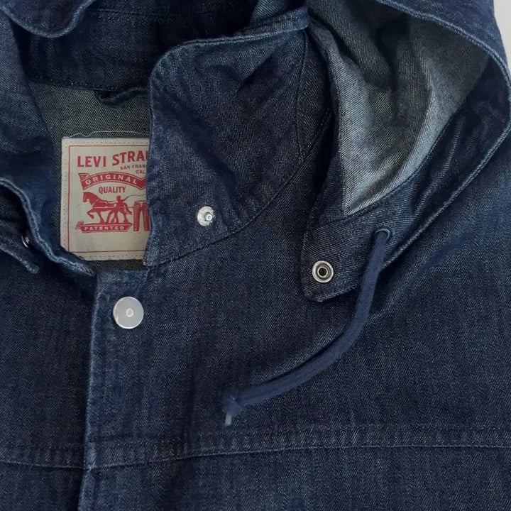 [BUNJANG] Levi's Denim Hooded Jacket L / 리바이스 데님 후드 자켓 L