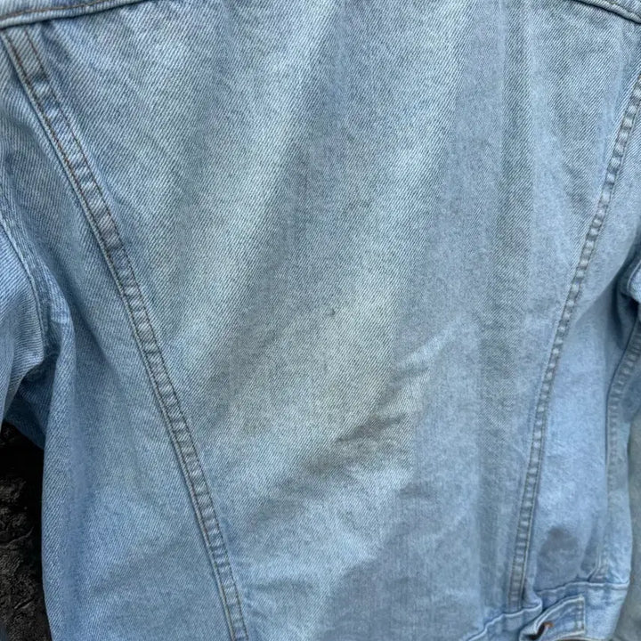 [BUNJANG] Vintage Levi's 3rd Wash Denim Trucker Jacket / 80s 리바이스 빈티지 3rd 워싱 데님 트러커 자켓 m